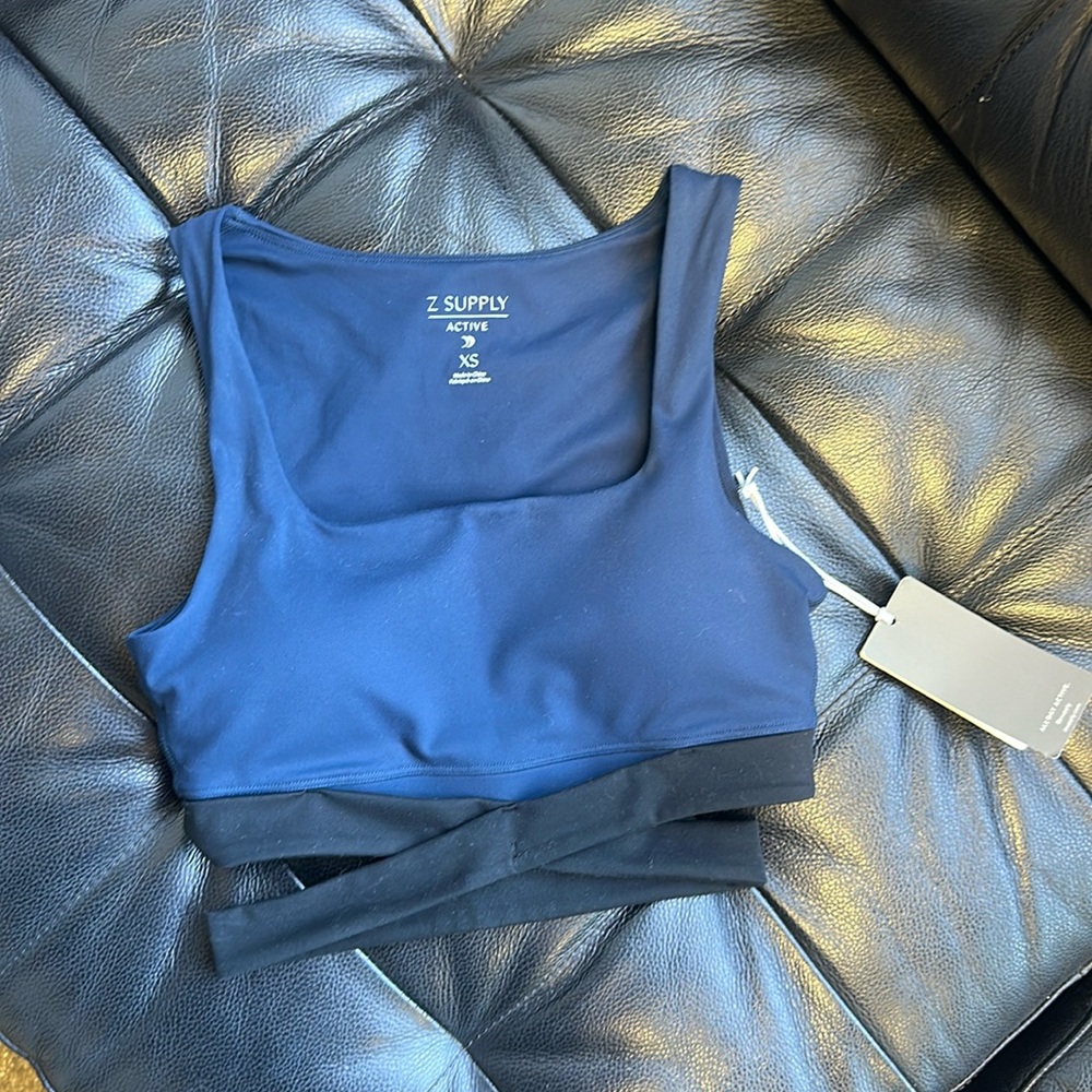 Z Supply Active That’s A Wrap Bra